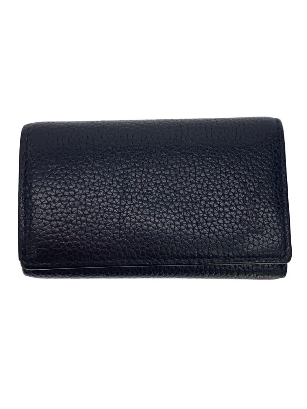 SAINT LAURENT Key Case Wallet Leather